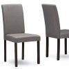 Dining Chair * | Baxton Studio Discount Andrew Contempoary Fabric Dining Chair (Set Of 2)