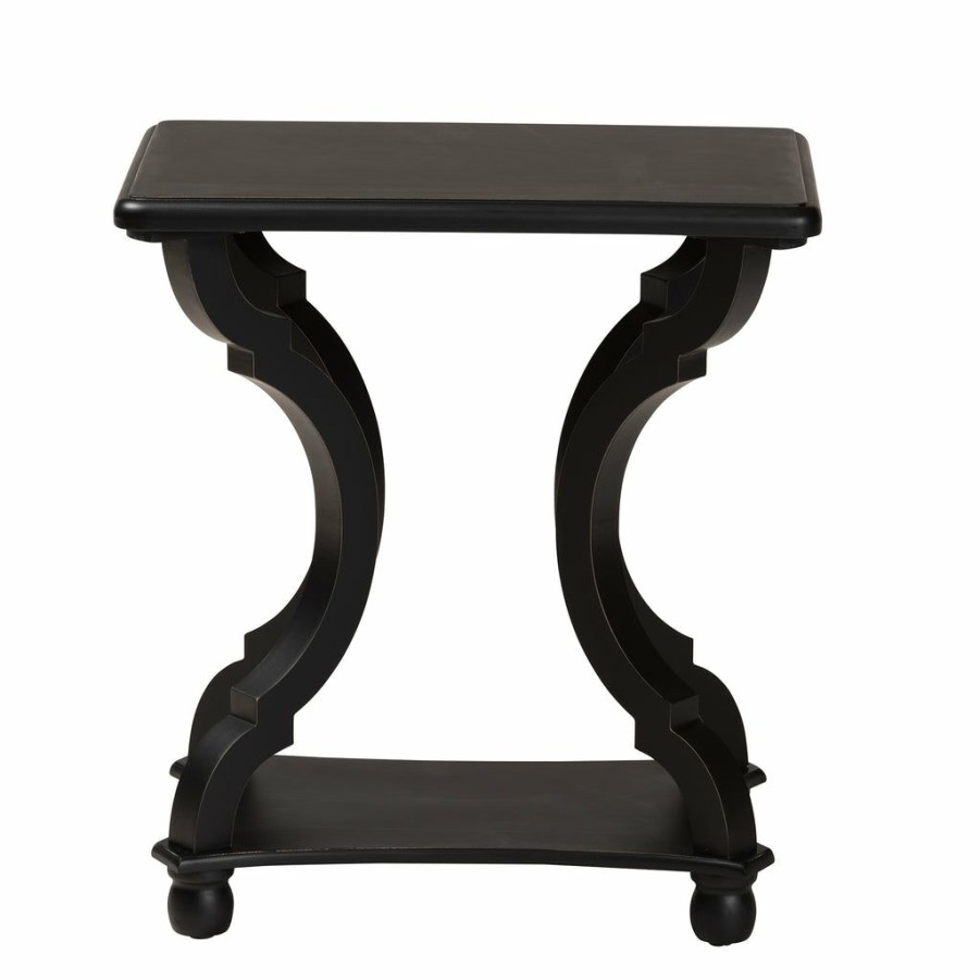 Drawer Table * | Baxton Studio High Quality Cianna Classic And Traditional Wood End Table